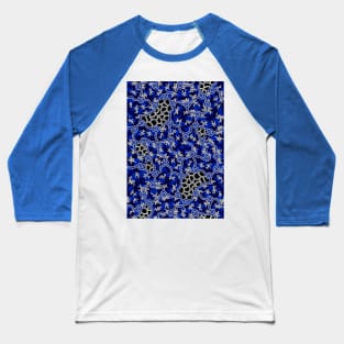 Aboriginal Art - The Pond Repeat Baseball T-Shirt